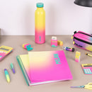 CADERNO A4, COM ESPIRAL, CAPA DURA, 90 FOLHAS QUADRICULADAS, SUNS