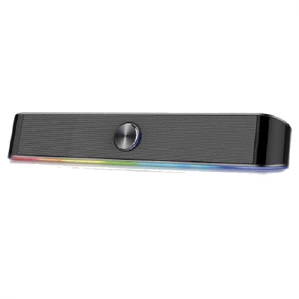 Ewent EW3525 coluna soundbar Preto 2.0 canais 6 W