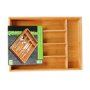 BANDEJA PARA TALHERES BAMBOO 34X25X4,5CM