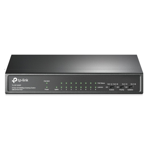 TP-Link TL-SF1009P switch de rede Não-gerido Fast Ethernet (10/10