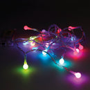 GRINALDA MULTICOR 20 LEDS ESFÉRICOS RGB A PILHAS IP20 2,3M