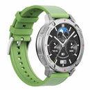 IMIKI SMARTWATCH XPLORER SCOUT GREEN+SILVER SILICONE STRAP