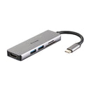 D-Link DUB-M530 base & duplicador de portas Com fios USB 3.2 Gen