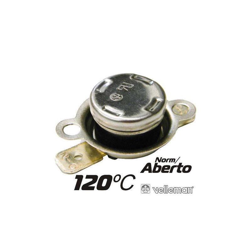 PROTECTOR DE CIRCUITO TÉRMICO NORMABERTO 120ºC VELLEMAN