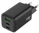 CARGADOR UNIVERSAL GAN 65W 3PUERTOS
