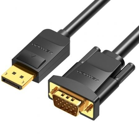 CABLE CONVERSOR VENTION HBLBI VGA MACHO - DISPLAYPORT MACHO 3M NE