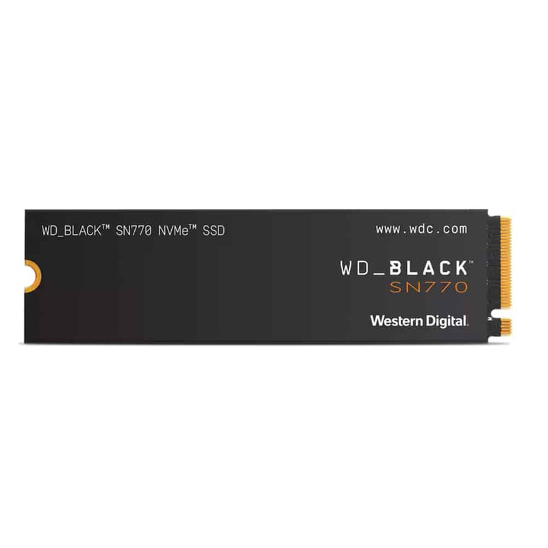 SSD M.2 PCIE 4.0 NVME WD 500GB BLACK SN770 -5000R4000W-460K800K I