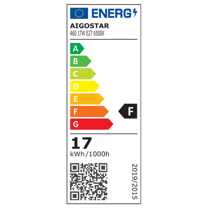 LED E27 17W A60 2PCS ( LÂMPADA GERAL )