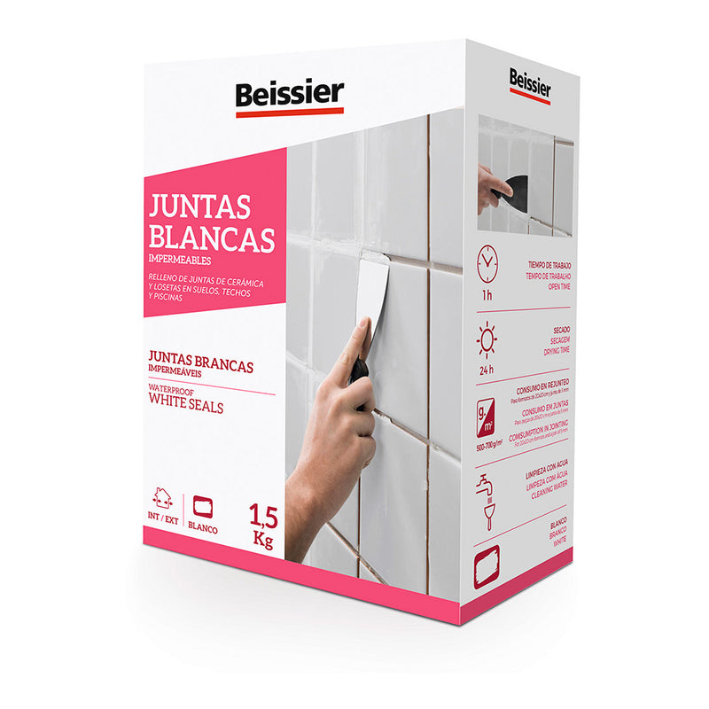 BEISSIER JUNTAS BRANCAS IMPERMEAVEIS 1,5KG 70162-002