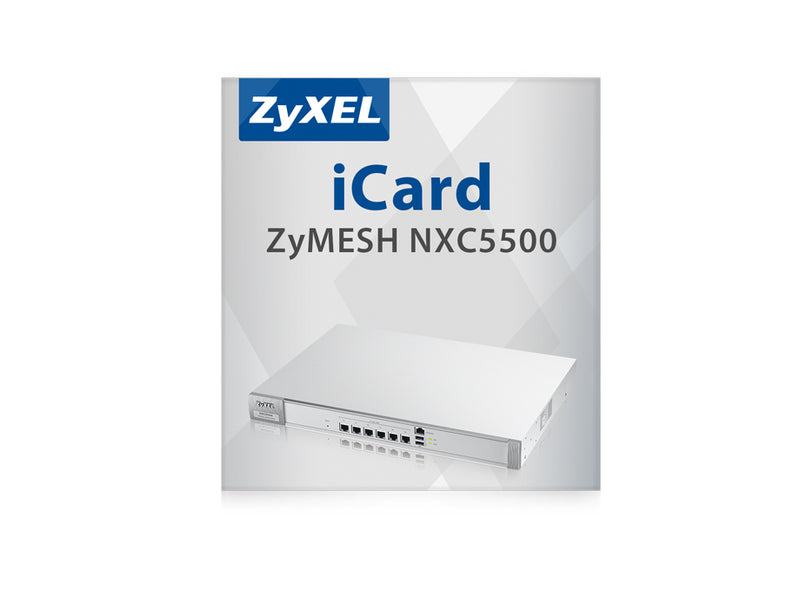 Zyxel iCard ZyMESH NXC5500 Atualização