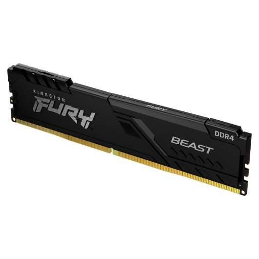 16GB 2666MHZ DDR4 CL16 DIMM 1GX8 FURY BEAST BLACK