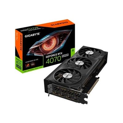 PLACA GRÁFICA GIGABYTE GEFORCE RTX 4070 SUPER WINDFORCE OC 12G 12