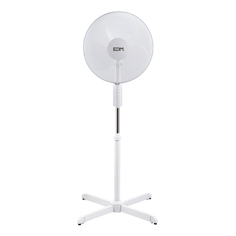 VENTOINHA DE PÉ. COR BRANCO. POTÊNCIA: 50W ASPAS: Ø40CM ALTURA RE