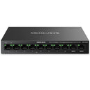 MERCUSYS SWITCH 8 PORTAS 10100 + 2 X 1000 DESKOP COM 8POE+
