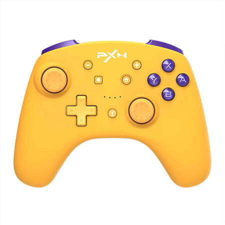 GAMEPAD SEM FIO NSW PXN-9607X HALL AMARELO