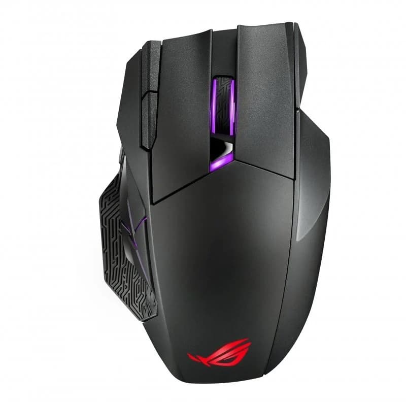 ASUS ROG Spatha X rato Mão direita RF Wireless + USB Type-A Ótico