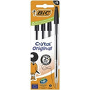 BOLÍGRAFOS DE TINTA DE ACEITE BIC CRISTAL ORIGINAL 516335 4 UNIDA