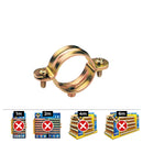 CAIXA 100 UNID. ABRAÇADEIRA L Ø22X47MM DIN/REF L CELO