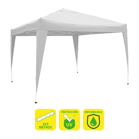 TENDA DOBRÁVEL SUNGARDEN 3X3M BRANCA