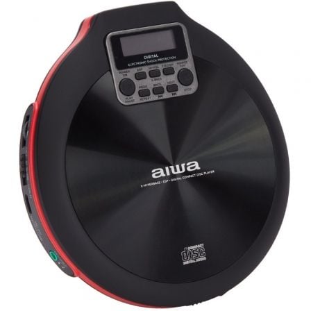 REPRODUCTOR DE CDCDRMP3 AIWA WALK PCD-810RD ROJO