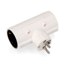 FICHA DUPLA ECONÓMICA T/TL 16A 250V 4,8MM (EMBALADA) EDM