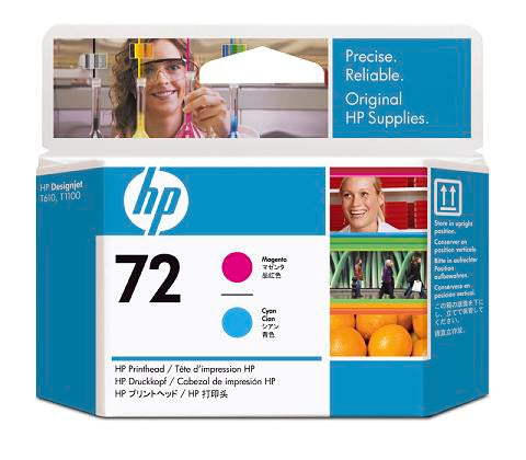 TINTEIRO ORIGINAL HP 72 CYAN/MAGENTA C9383A