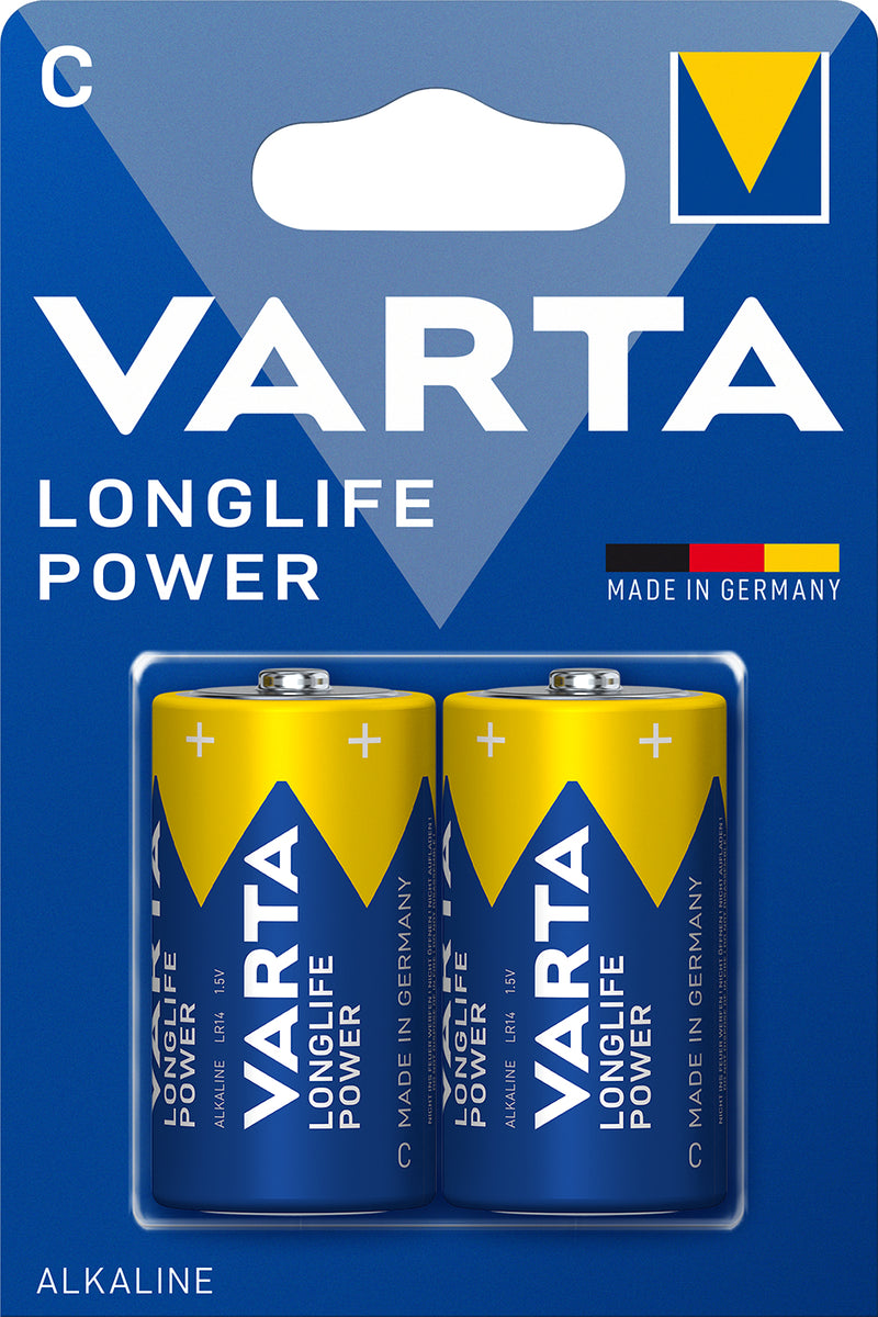 Varta 2x 1.5V C Bateria descartável Alcalino