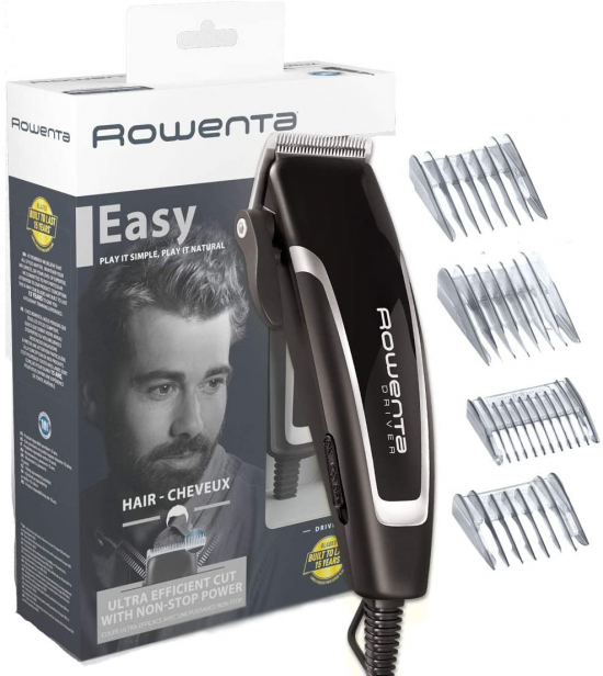 Rowenta TN1603F0 aparador de cabelo Preto, Prateado 20