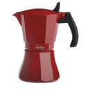 CAFETEIRA JATA HCAF2012 ( 12 CHÁVENAS - VERMELHO ESMALTADO  - FUN