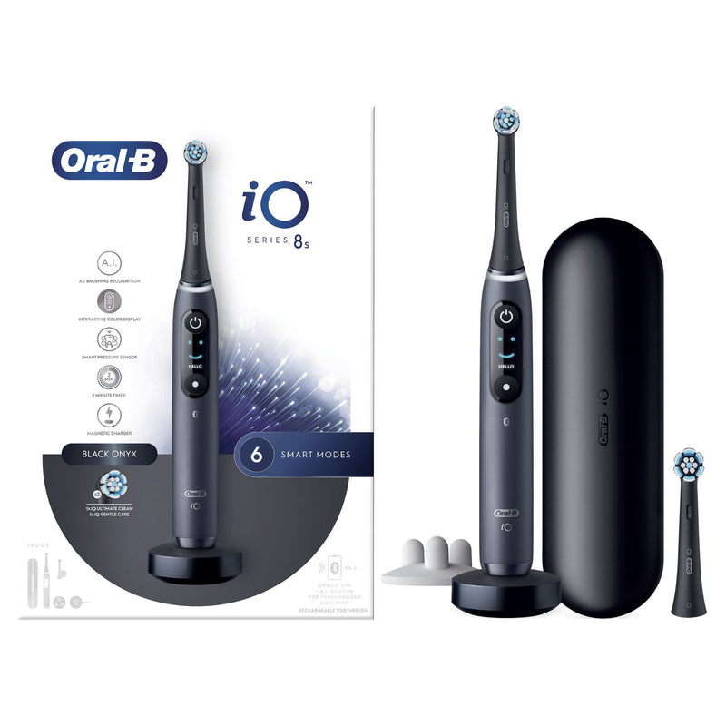 Oral-B iO 8S Adulto Escova de dentes vibratória Preto