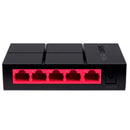 MERCUSYS 5 PORT GIGABIT DESKTOP SWITCH WITH  4-PORT POE+
