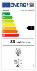 GARRAFEIRA 32 GARRAFAS LIEBHERR UWGBI 3682