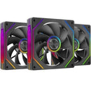 PACK 3 VENTILADORES INVERTIDOS MARS GAMING MF-LINKFINITYKIT2R 12C