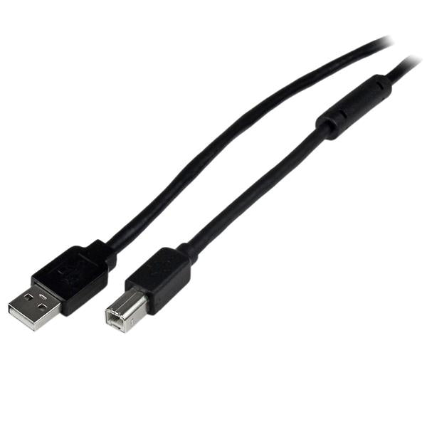 StarTech.com Cabo USB 2.0 A para B ativo de 20 m - M/M