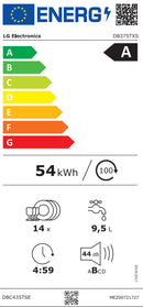 MÁQUINA LAVAR LOIÇA ENCASTRE LG DB375TXS( 14 TALHERES - A  - 9,5