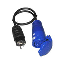 TOMADA CETAC + CABO + FICHA T/TL 16A 250V EDM