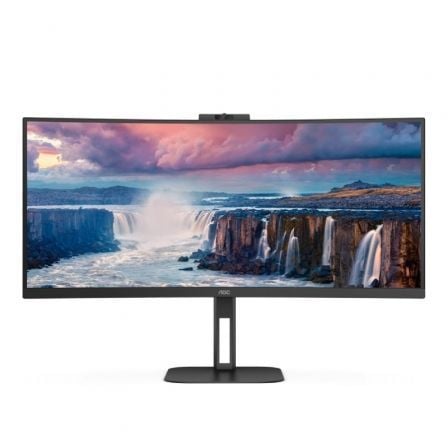 AOC V5 CU34V5CW/BK monitor de ecrã 86,4 cm (34") 3440 x 1440 pix