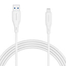 CABO USB-A PARA LIGHTNING RICOMM RLS007ALW 2,1M