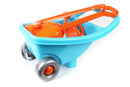 CARRINHO DE MÃO AZUL COM ACESSÓRIOS PARA CRIANÇA