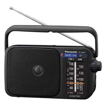 RADIO PORTÁTIL PANASONIC RF-2400DEG-K NEGRA