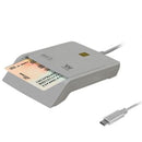 LECTOR DE DNI Y TARJETAS WOXTER PE26-198 BLANCO USB 2.0