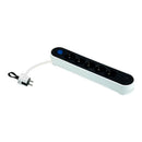 REGLETA SIMON 5 TOMAS + 1XUSB A + 1XUSB C 1.4M
