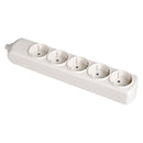 TOMADA DE SUPERFÍCIE BIPOLAR COM 5 TOMADAS T/TL 10/16A 250V COR B