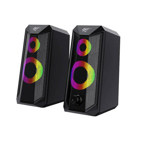 ALTIFALANTES PARA COMPUTADOR HAVIT SK202 2.0 RGB (PRETO)