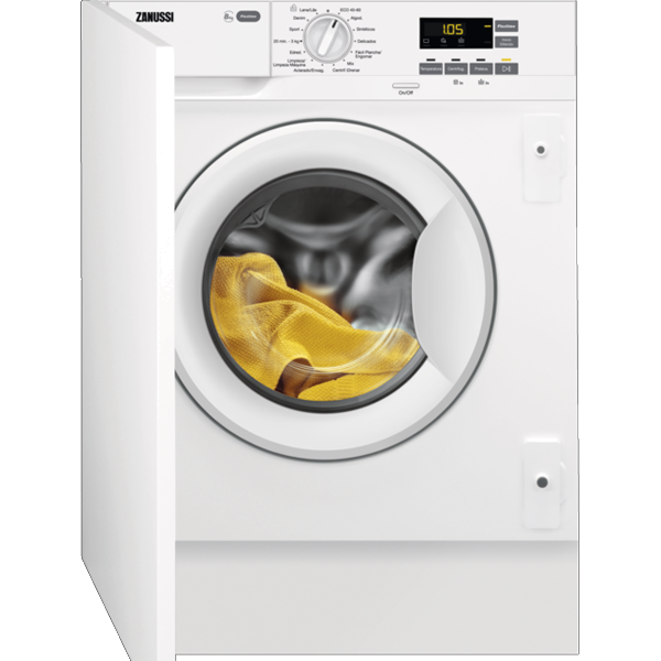 MÁQUINA DE LAVAR ROUPA DE ENCASTRE ZANUSSI ZNI-814-PDWV