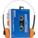 LEITOR K7 BIGBEN BTTAPEBL ( AZUL  - BOTÃO GIRATÓRIO PARA CONTROLE