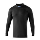 CAMISOLA DE MANGA COMPRIDA E GOLA PERKINS, PRETO, B-ROOKIE, TAMAN