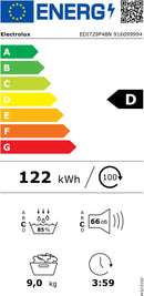 MÁQUINA DE SECAR ROUPA ELECTROLUX EDI729P4BN 9KG