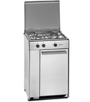 FOGÃO COM FORNO MEIRELES 5302DVTEX INOX 53CM 3 BOCAS GÁS BUTANO