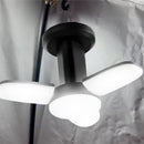 LÂMPADA DE CAMPING DOBRÁVEL RECARREGÁVEL 6W 500LM 60 LEDS.